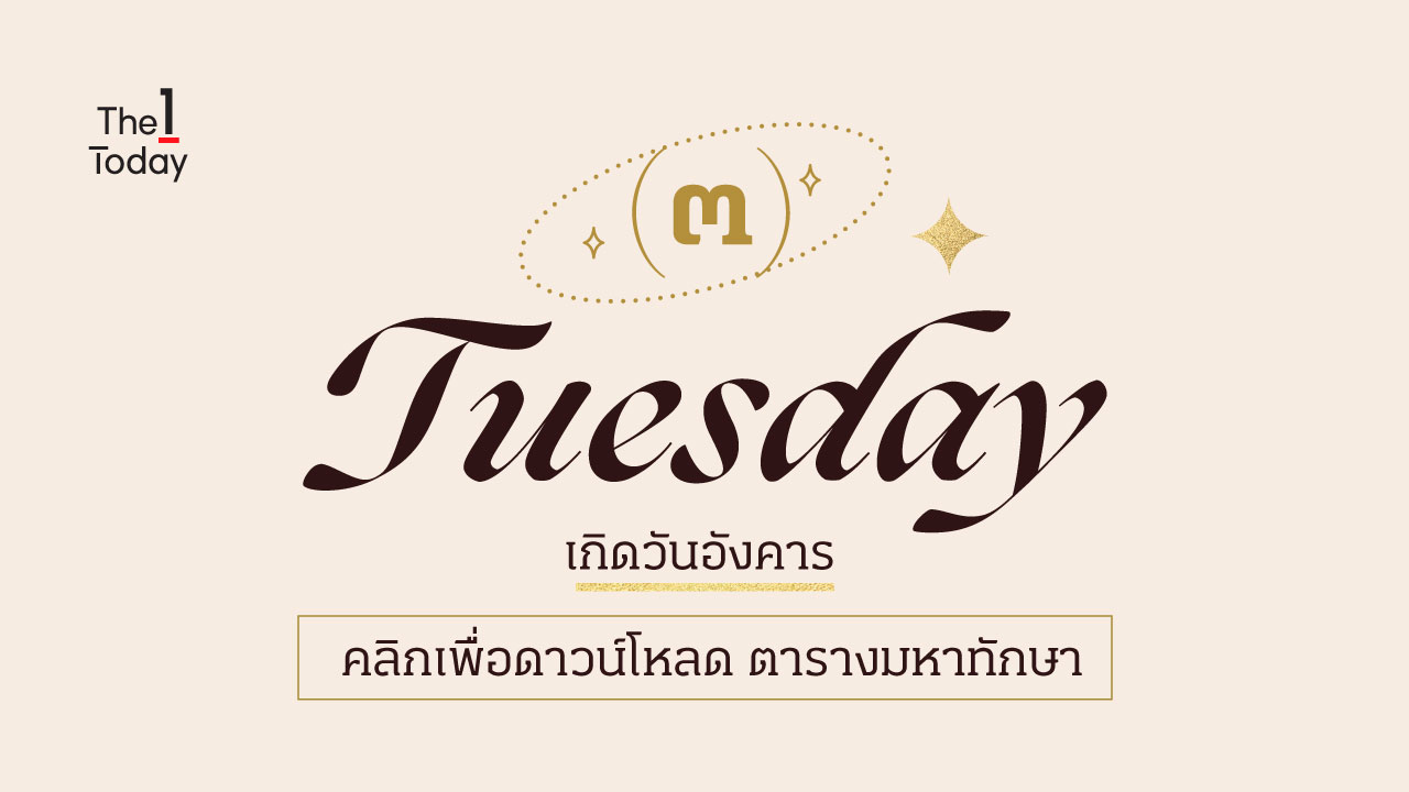 เลือกของเสริมความมงคลให้ชีวิต ด้วย “ตารางมหาทักษา” (ดาวเสวยอายุ-ดาวแทรก) |  The 1 Today | The 1 Today