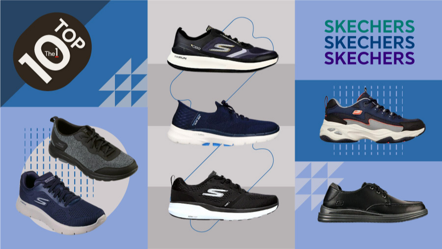 TOP 10 SKECHERS รองเท้าสวมใส่สบาย ขวัญใจคนรักสุขภาพ ที่ชาว The 1 เลือก